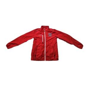 CCM NHL Washington Capitals 74 Youth Warm-up Jacket, SMALL RED ZIP
